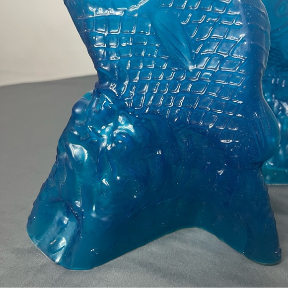 Ice Mold Decorative Fish Sculpture Party Entertain Holiday Decor Vtg Coastal - Picture 8 of 9